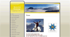 Desktop Screenshot of alpenoetzi.at